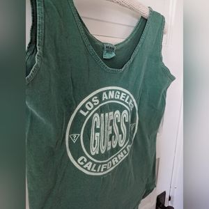 Unisex 90's Guess LA Los Angeles 1993 Oversized Tank Top